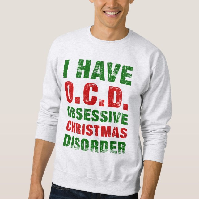 Moletom Desordem obsessiva do Natal (Frente)