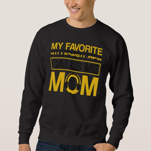 Moletom Despachante Favorito do 911 Me Chama de Mãe Despac (Frente)