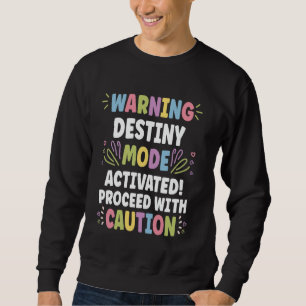 Moletom DESTINY Personalizado Nome Funny Cute DESTIN Perso