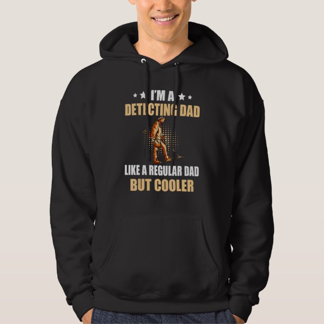 Moletom Detector de Detecção de Metais Mens I é A Detecção (Frente)