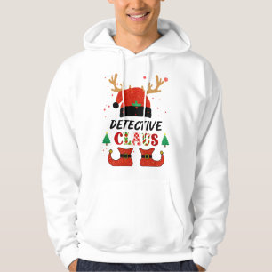 Moletom Detetive Claus Família Correspondente Natal