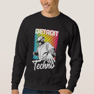 Moletom Detroit Techno House Music Festival Player Edm Dj
