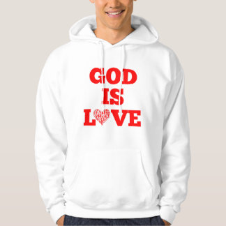 Moletom Deus é amor, citação Bíblia de homens