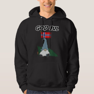 Moletom Deus Jul Norueguês Gnome Tshirt Feliz Natal Nem