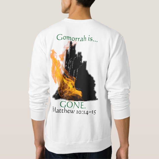 Moletom Deus julgado (Verso)