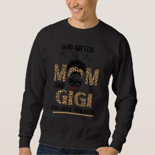 Moletom Deus Me Deu Dois Títulos Mamãe E Gigi E Eu Os Apan