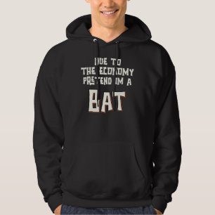 Moletom Devido À Economia, Fingir-Me-Á Um Bat Easy Hallowe