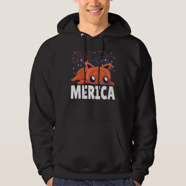 Moletom Dia 4 de julho da Independência dos Estados Unidos (Frente)