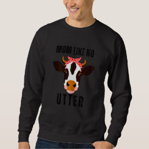 Moletom Dia das Mães Pun Animal Fazenda Vaca Mãe Gosta