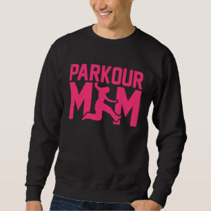 Moletom Dia das Mães Traceur de Corrida Livre Mamãe Parkou