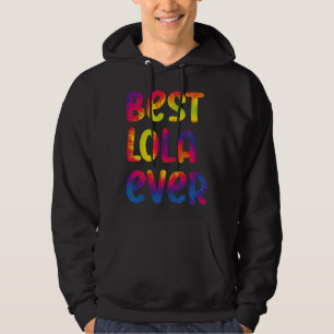 Moletom Dia das Mães Vovó Melhor Lola Já Tye Dye