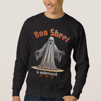 Moletom Dia de as Bruxas engraçado Ghost Graphics com Humo