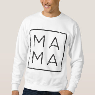 Moletom Dia de as mães de roupas de jogo da mamãe Square,