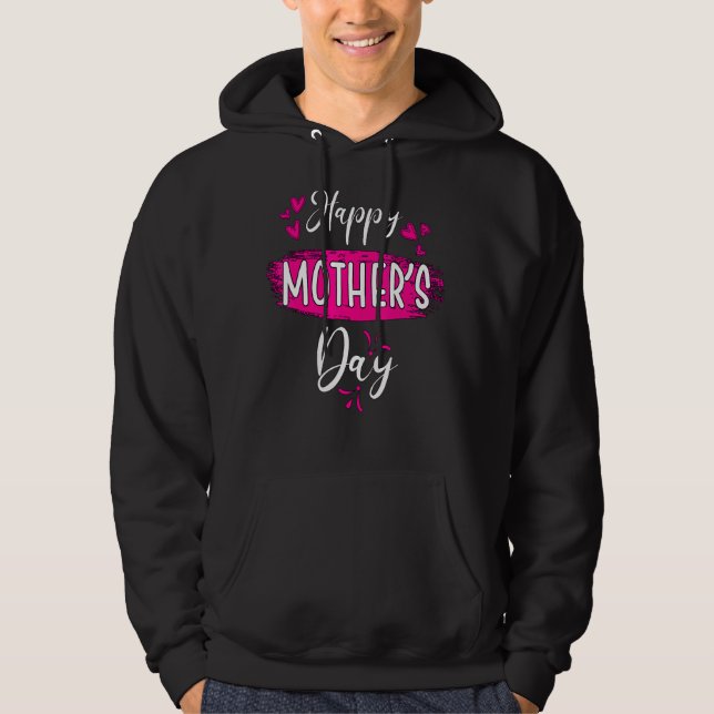 Moletom Dia de as mães Dia de as mães feliz (Frente)