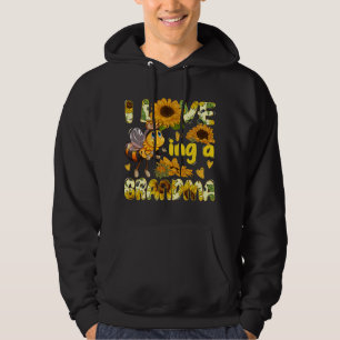 Moletom Dia de as mães Eu Adoro Ser Uma Abelha De Girassol