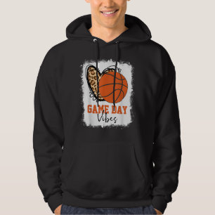 Moletom Dia de Basquete Branqueado Vibes de Basquete Mãe