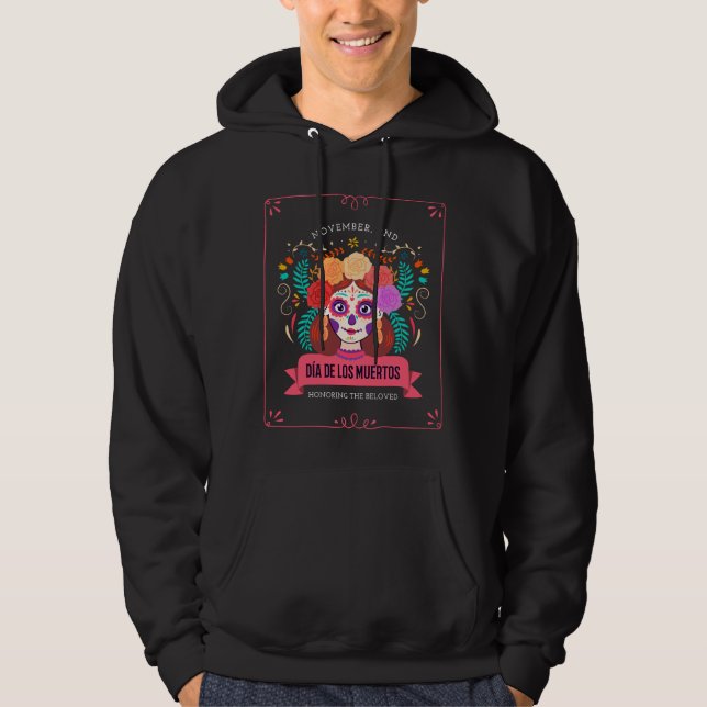Moletom Dia de los muertos dia dos mortos (Frente)
