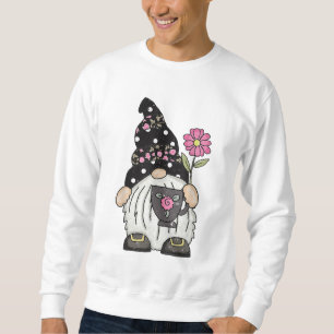 Moletom Dia de os namorados Gnome Café Love Heart