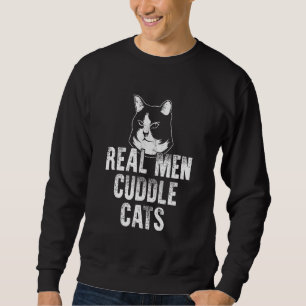 Moletom Dia de os pais de gatos-de-charada de homens reais