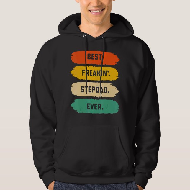 Moletom Dia de os pais De Meninos Do Melhor Freakdad Da Fa (Frente)