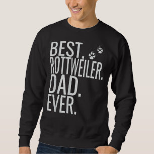Moletom Dia de os pais Mais Avançado Do Rottweiler Para Me