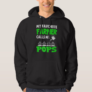 Moletom Dia de os pais Mens Meu Agricultor Favorito Me Cha
