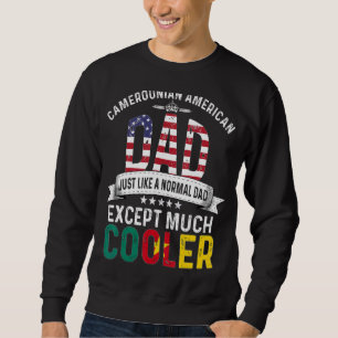 Moletom Dia de os pais Pai americano camaronês Papa Camarõ