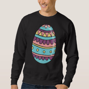 Moletom Dia de Páscoa Ovos Engraçados Casais Fam
