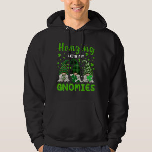 Moletom Dia de São Patrício Com Minha Gnomia Shamrock I