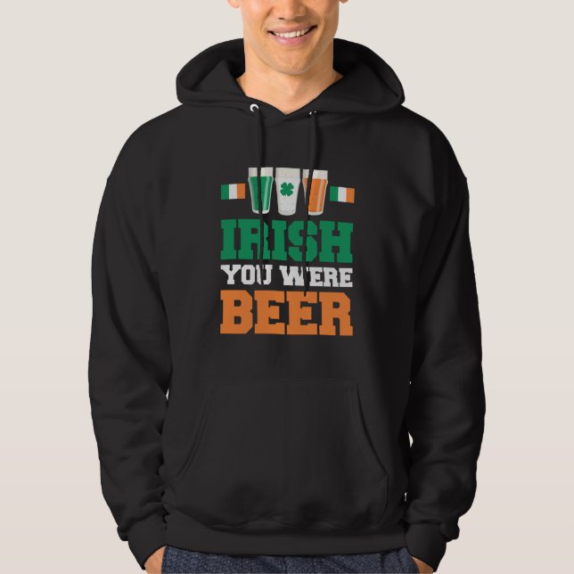 Moletom Dia de São Patrício Irlandês Você Tomou Cerveja  2 (Frente)