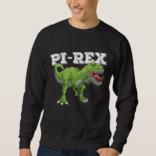 Moletom Dia do Pi Rex Dinossauro Matemática (Frente)