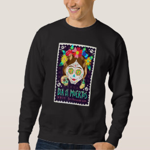 Moletom Dia Dos Mortos Do Halloween Mexicano Calavera Suga