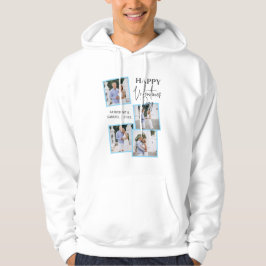 Moletom Dia dos Namorados Colagem de 4 Fotos Personalizada