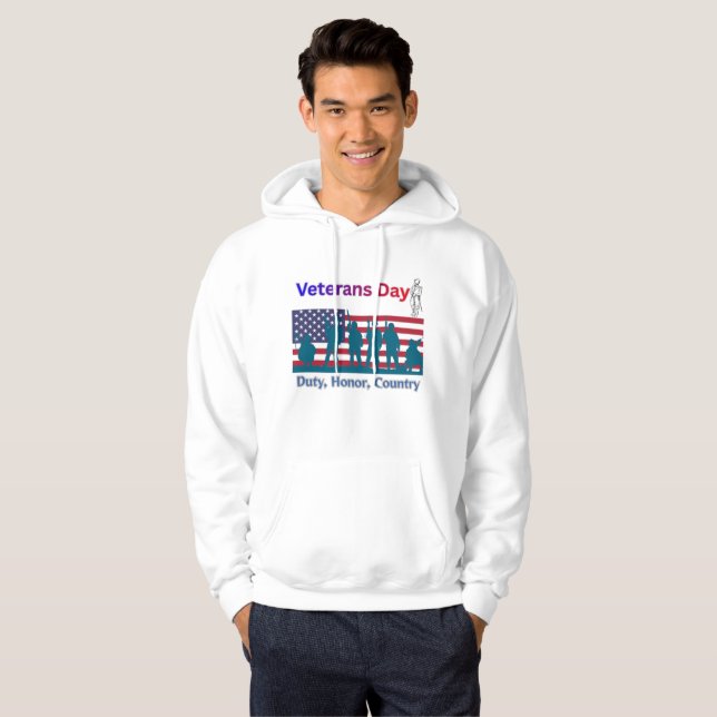 Moletom Dia dos Veteranos (Frente Completa)