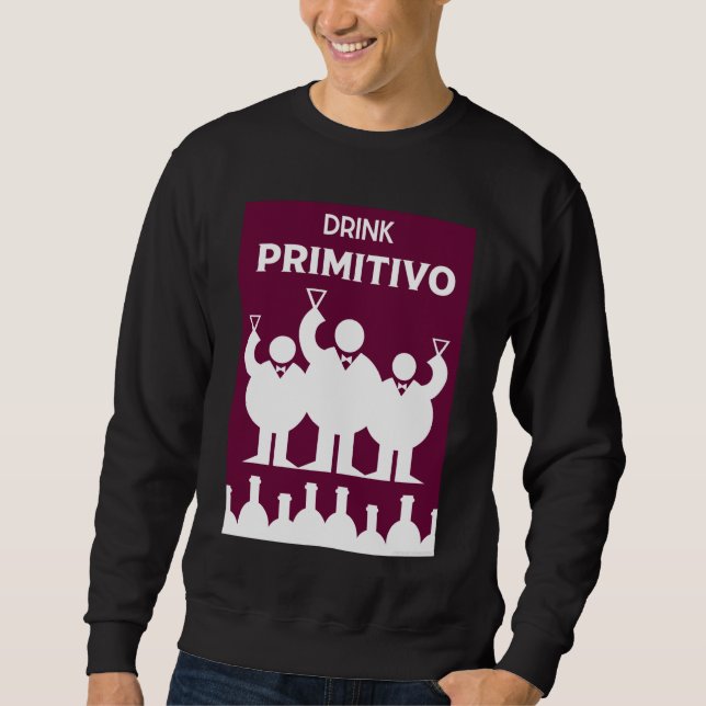 Moletom Dia Internacional do Vinho Primitovo (Frente)