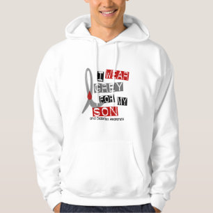 Moletom Diabetes eu visto o cinza para meu filho 37