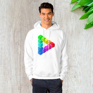 Moletom Dice Triangle Mens Hoodie