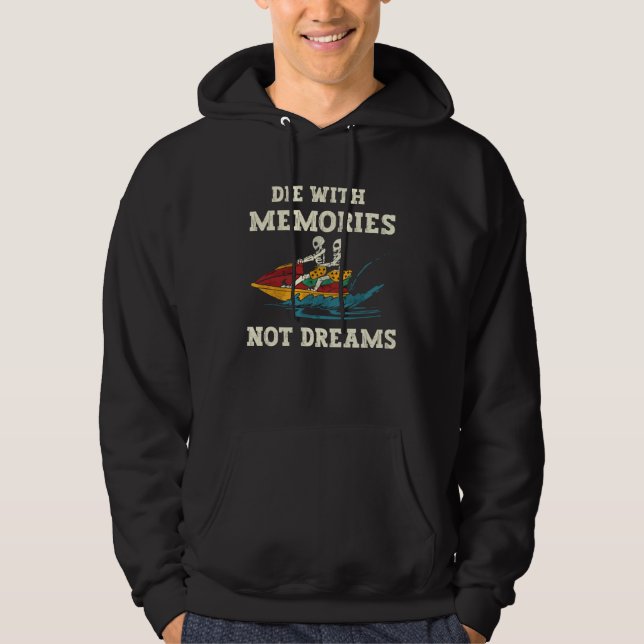 Moletom Die with memories not dreams couple of skeletons o (Frente)