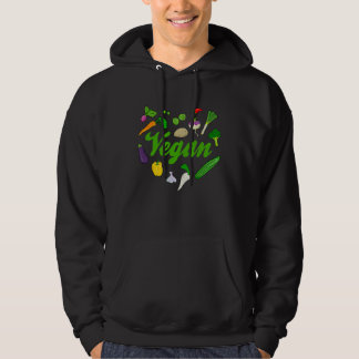 MOLETOM DIETA VEGANA DIZENDO DECORAÇÕES DE CORAÇÃO DE VEGE