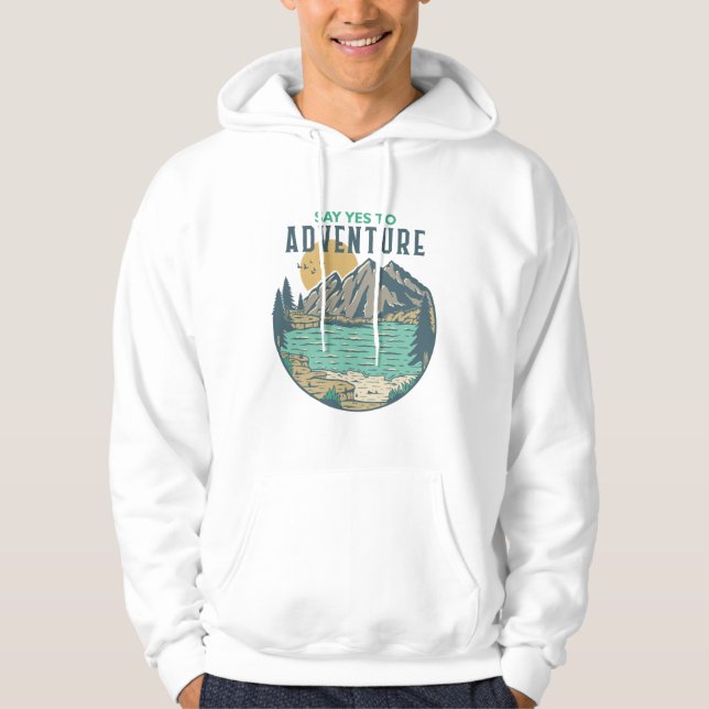 Moletom Diga Sim à Adventure (Frente)