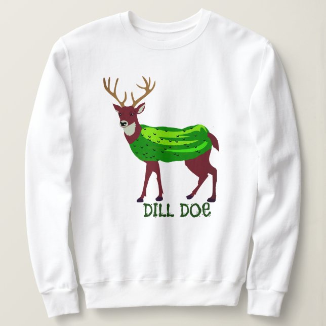 Moletom Dil Do Dil Doe - Suéter de Humor Negro (Frente do Design)
