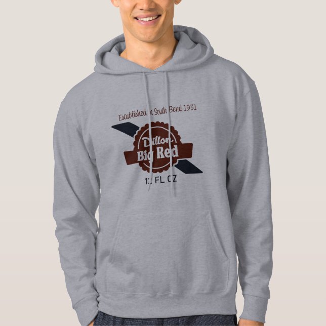 Moletom Dillon Big Red Hoodie (Frente)