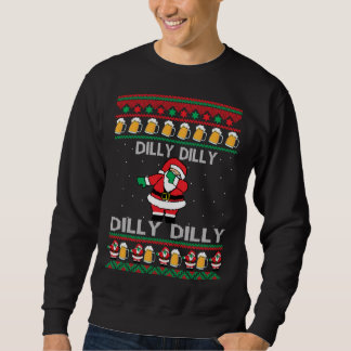 Moletom Dilly Dilly Papais noeis Dilly Dilly Febre Natal