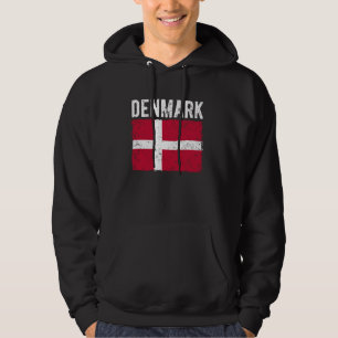 Moletom Dinamarca Bandeira Homens Dinamarqueses