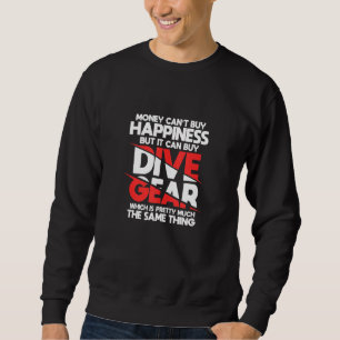Moletom Dinheiro não pode Comprar de Diving Freediv de Eng