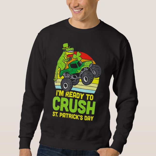 Moletom Dino Monster Truck Ready Crush Tod (Frente)