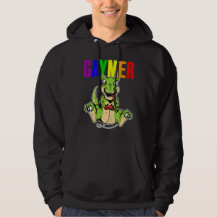 Moletom Dinos de jogos de vídeo Gamer Lgbtq para Orgulho g