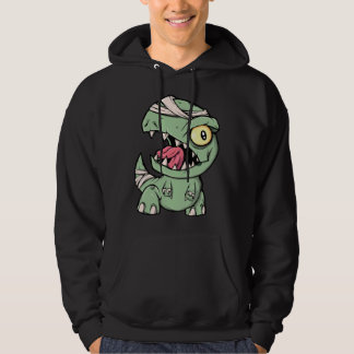 Moletom Dinossauro Rex Zumbi Para Meninos Múmia Halloween