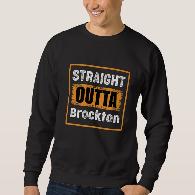 Moletom Direto de Brockton Massachusetts EUA Retro Vi (Frente)