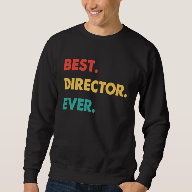 Moletom Diretor Retro Melhor Diretor (Frente)